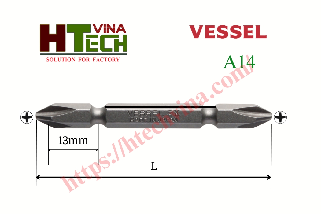 Mũi văn vít A14