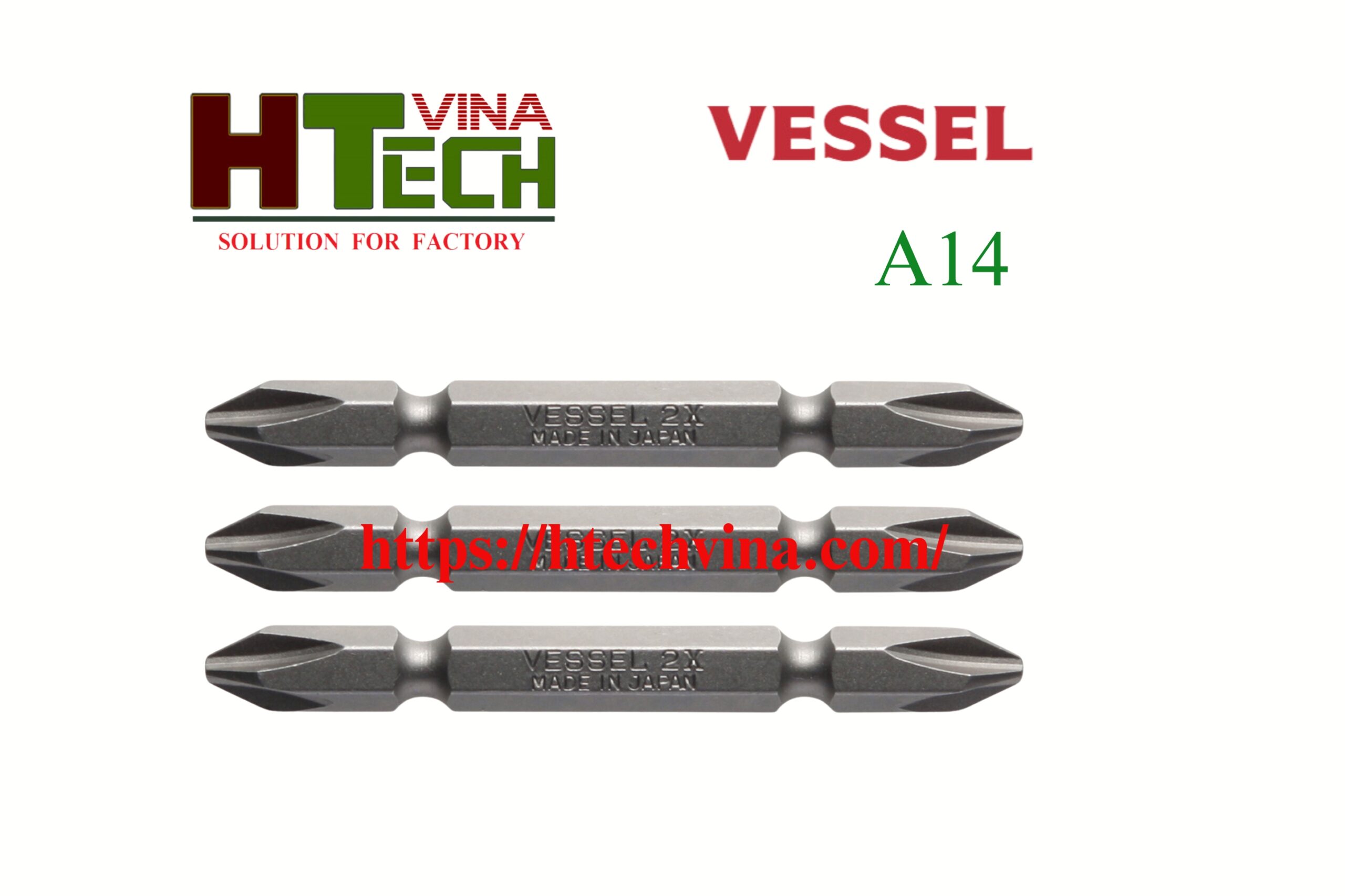 mũi văn vít Vessel A14+2x65X