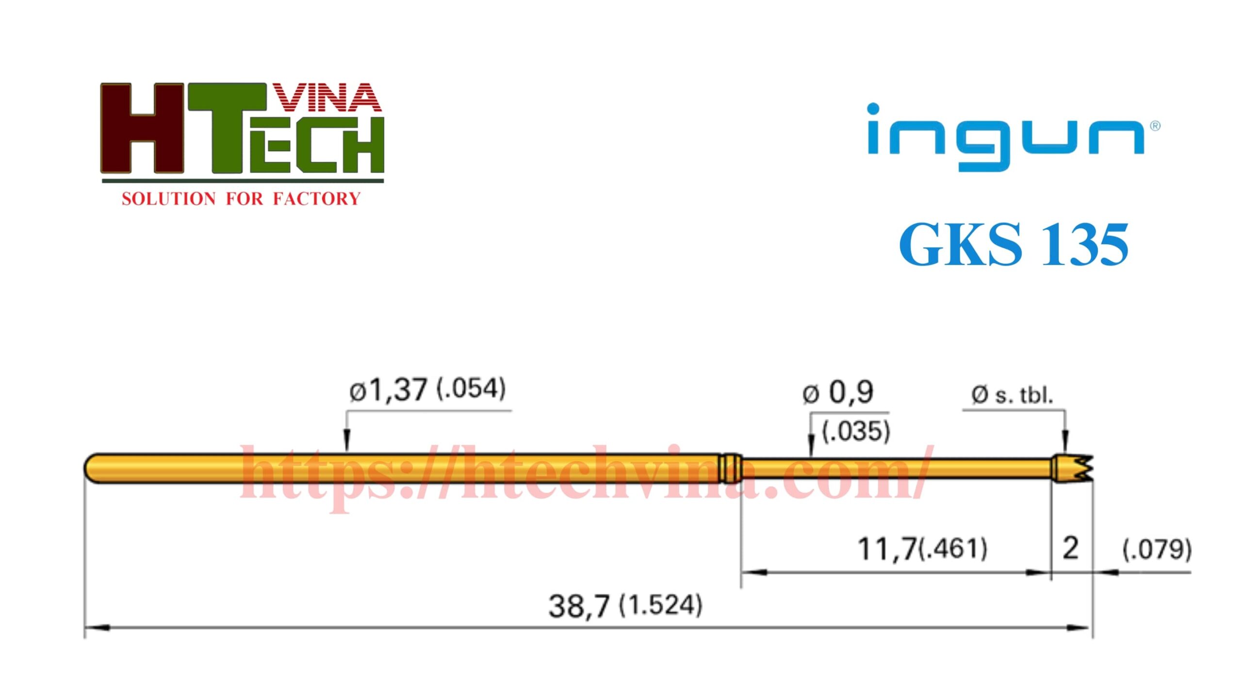 Kim test mạch Ingun GKS-135 214 130 A 2000