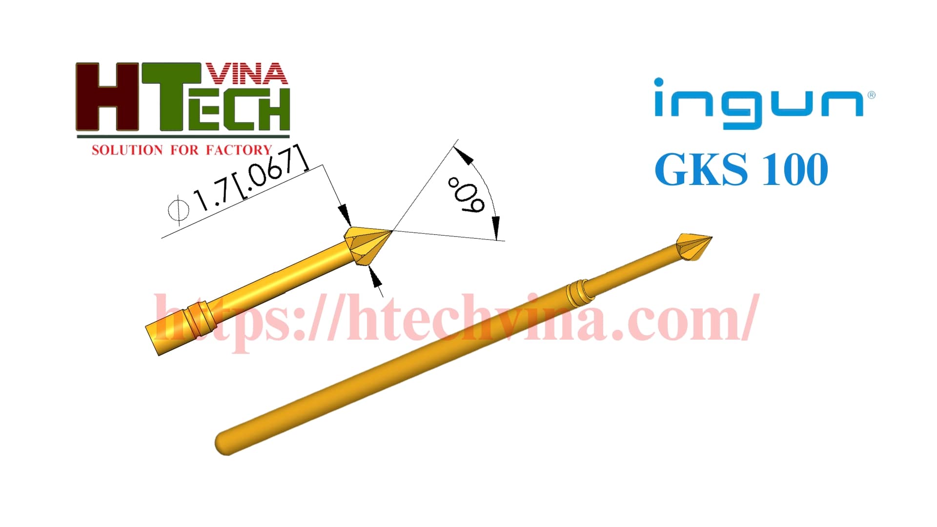 Test probe Ingun GKS-100 217 170 A 2000