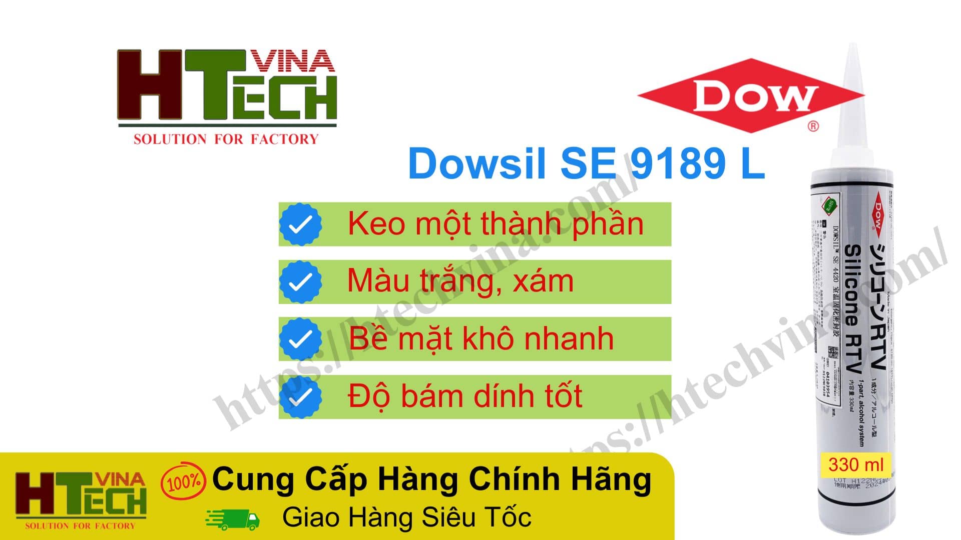 Keo silicone Dowsil SE 9189 L RTV