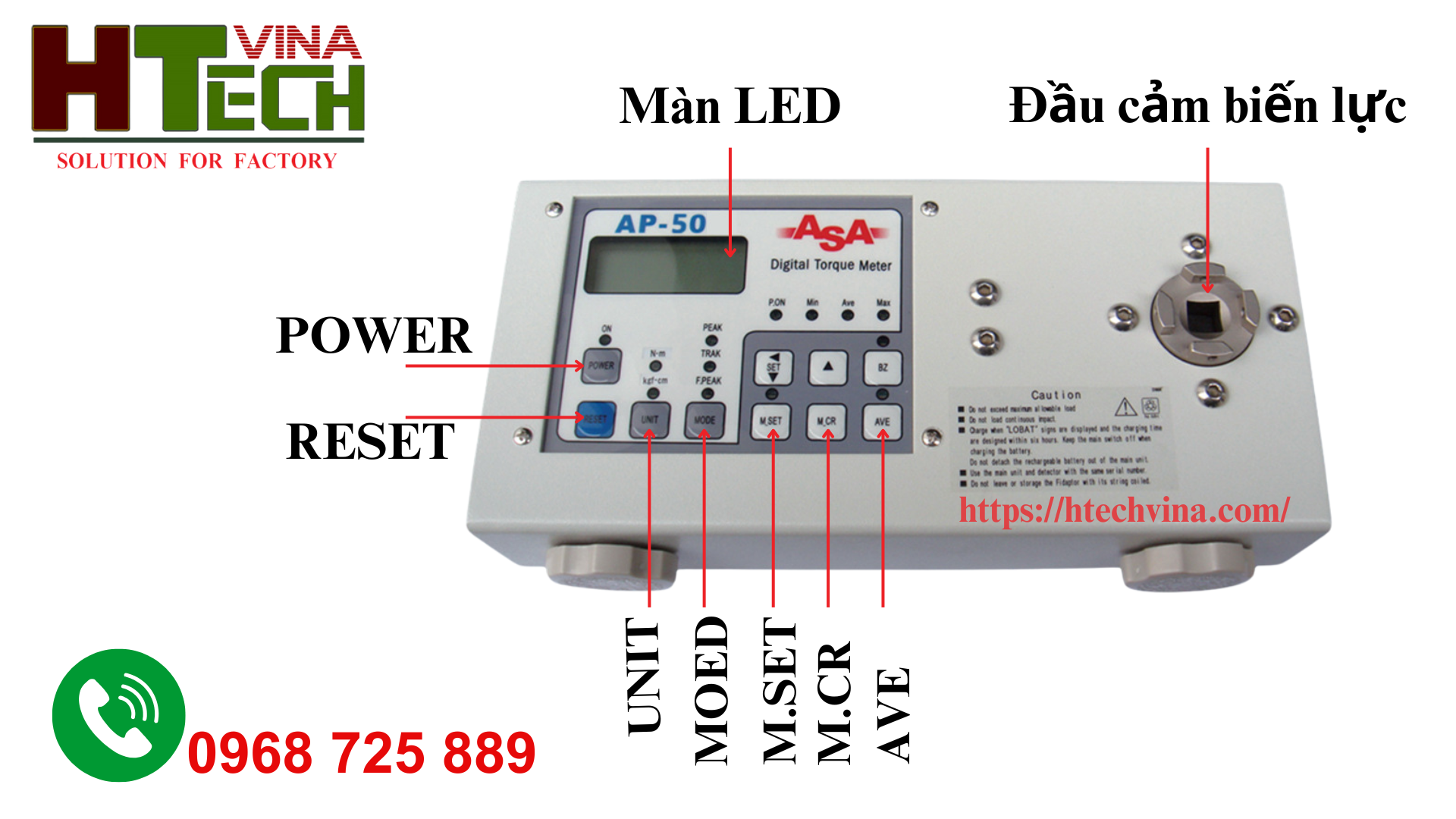 máy đo mô men lực ASA AP-50