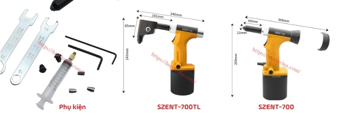 úng rút đinh SZENT-700-TL và SZENT-700
