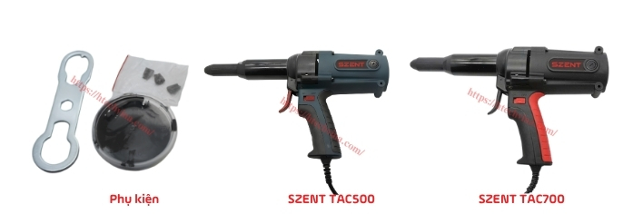 Súng rút đinh SZENT TAC500 và TAC700