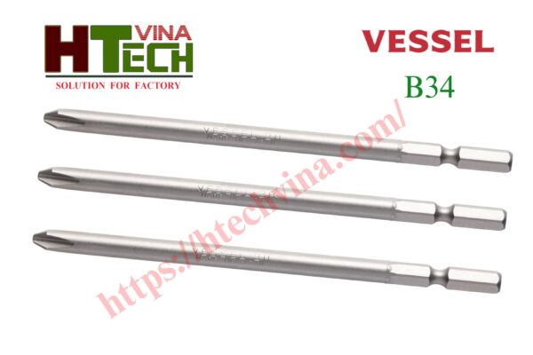 Muic vặn vít Vessel B34+2x5.3x105H