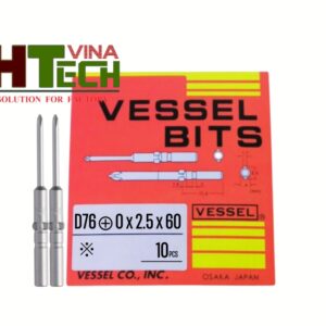 Mũi vặn vít vessel D76+0x2.5x60