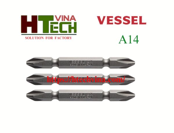 Mũi vặn vít Vessel A14+2x65X