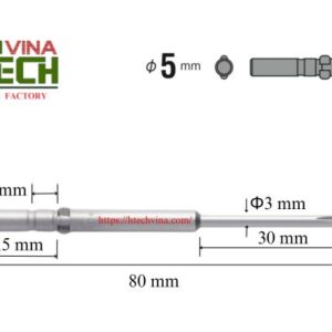 Mũi vặn vít Vessel D76+1x3x30x80