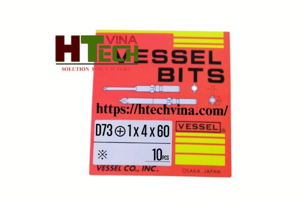 Mũi vặn vít Vessel D73+1x4x40