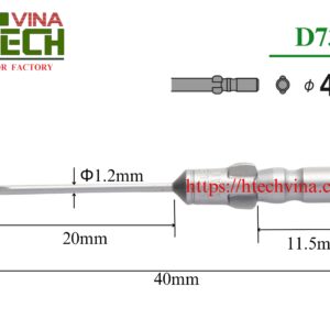 Thông số mũi văn vít D73+00x1.2x20x40