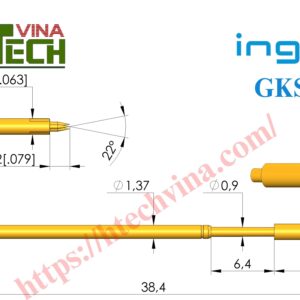 Chân Pin ICT-FCT Ingun GKS-100 293 160 A2000