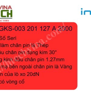 Chân Pin Ingun GKS-003 201 127 A 2000