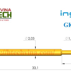 Chân Pin Ingun GKS-003 201 127 A 2000