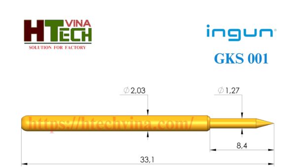 Chân Pin Ingun GKS-003 201 127 A 2000