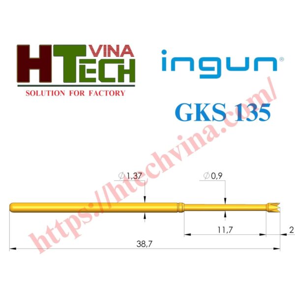 Chân Pin Ingun GKS-135 214 130 A 2000