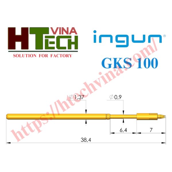 Chân pin ICT-FCT INgun GKS 100