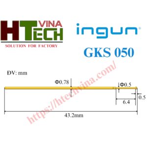 Chân pin ICT ingun GKS 050 306 090 A2000