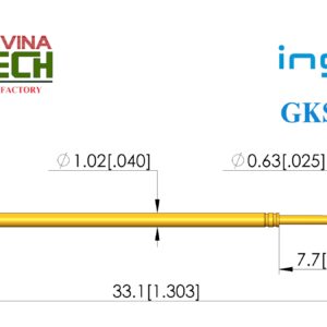 Chân pin Ingun GKS-075 291 064 A 2800