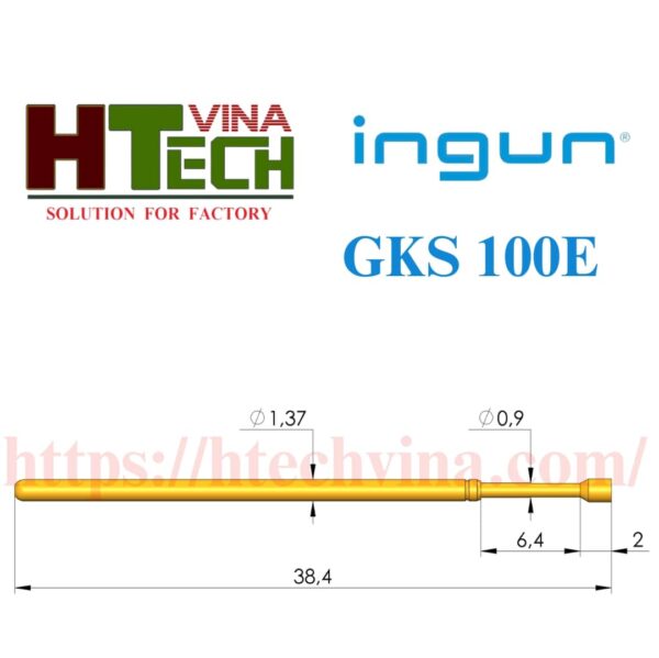 Chân pin ingun GKS-100 302 150 A 2000 E