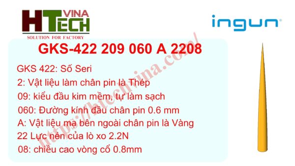 Đầu dò thử nghiệm GKS-422 209 060 A 2208