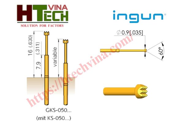 Kim test mạch ICT Ingun 050