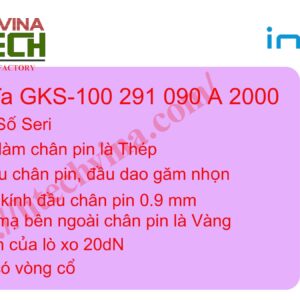 Kim test mạch chân pin GKS-100 291 090 A 2000