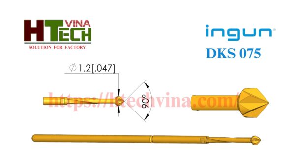 Test probe DKS-075 217 120 G 1000