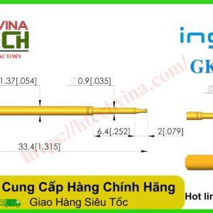 Thông số Kim test mạch Ingun GKS-100 214 050 A 3000