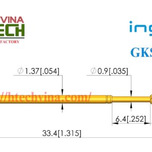 Thông số kĩ thuật chân pin GKS-100 217 170 A 2000