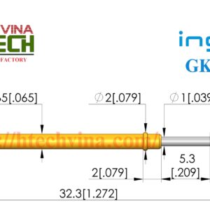 Thông số kim test mạch GKS-112 306 200 R 1502