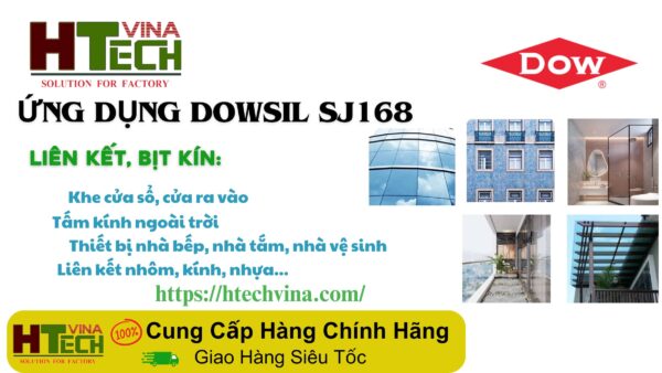 Ứng dụng Silicone Dowsil SJ168