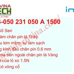 Ý nghĩa seri kim test mạch GKS-050 231 050 A 1500