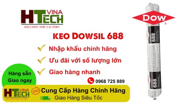 Keo dán kính Dowsil 688