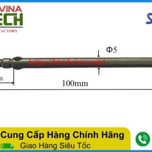 Thông số mũi hoa thị D5x100xT20