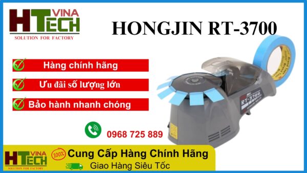 Máy cắt băng dính Hongjin RT-3700